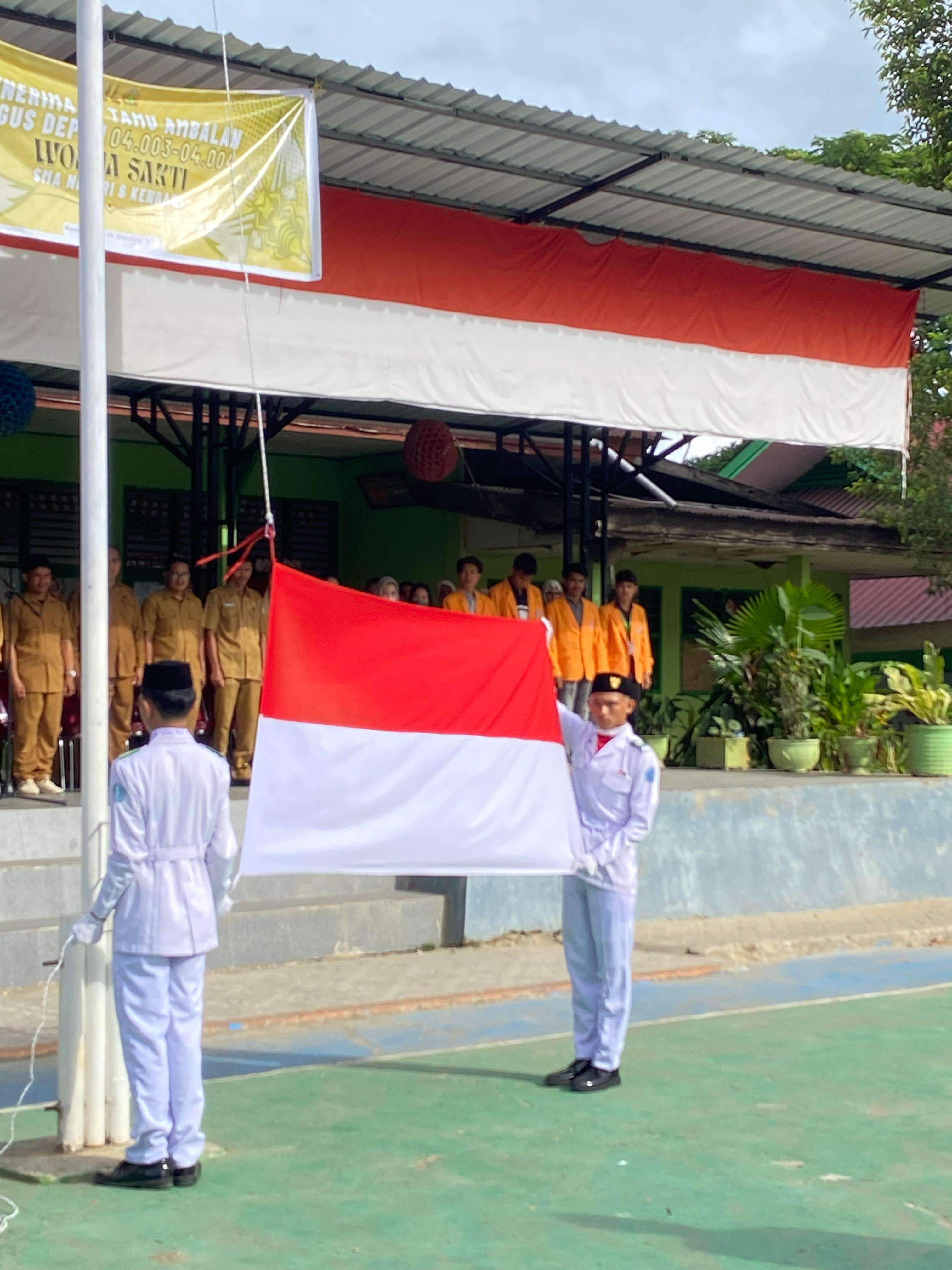 Acara Purna Bakti Bapak Kepala SMA Negeri 6 Kendari